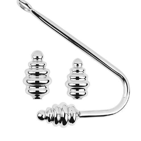 Hook Ribbed GreatBenefit 8826 Screw-in Set Anal 0226